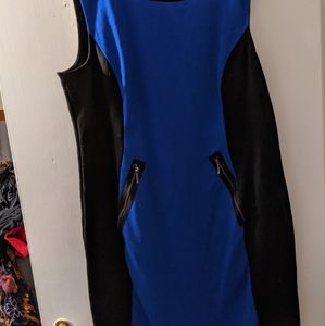 Apt 9 dress. Blue and black